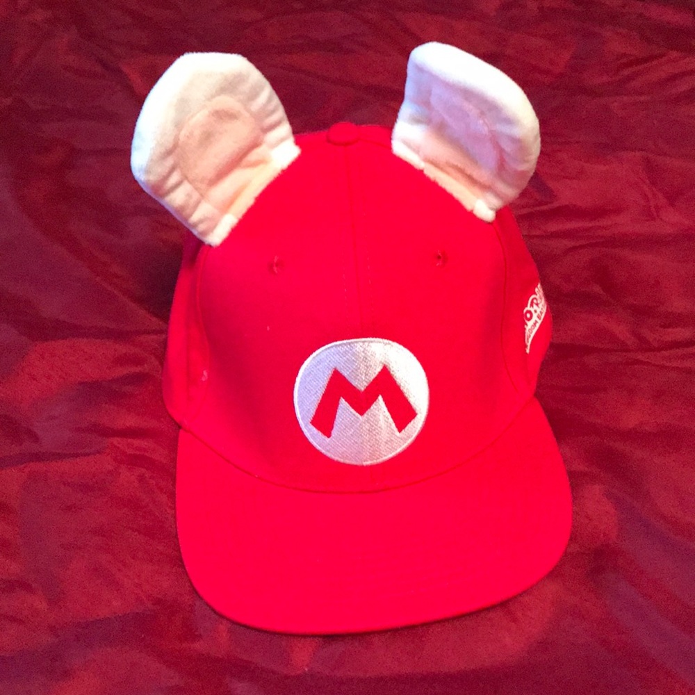 Mario + Rabbids Bunny Ear Flat Bill Hat